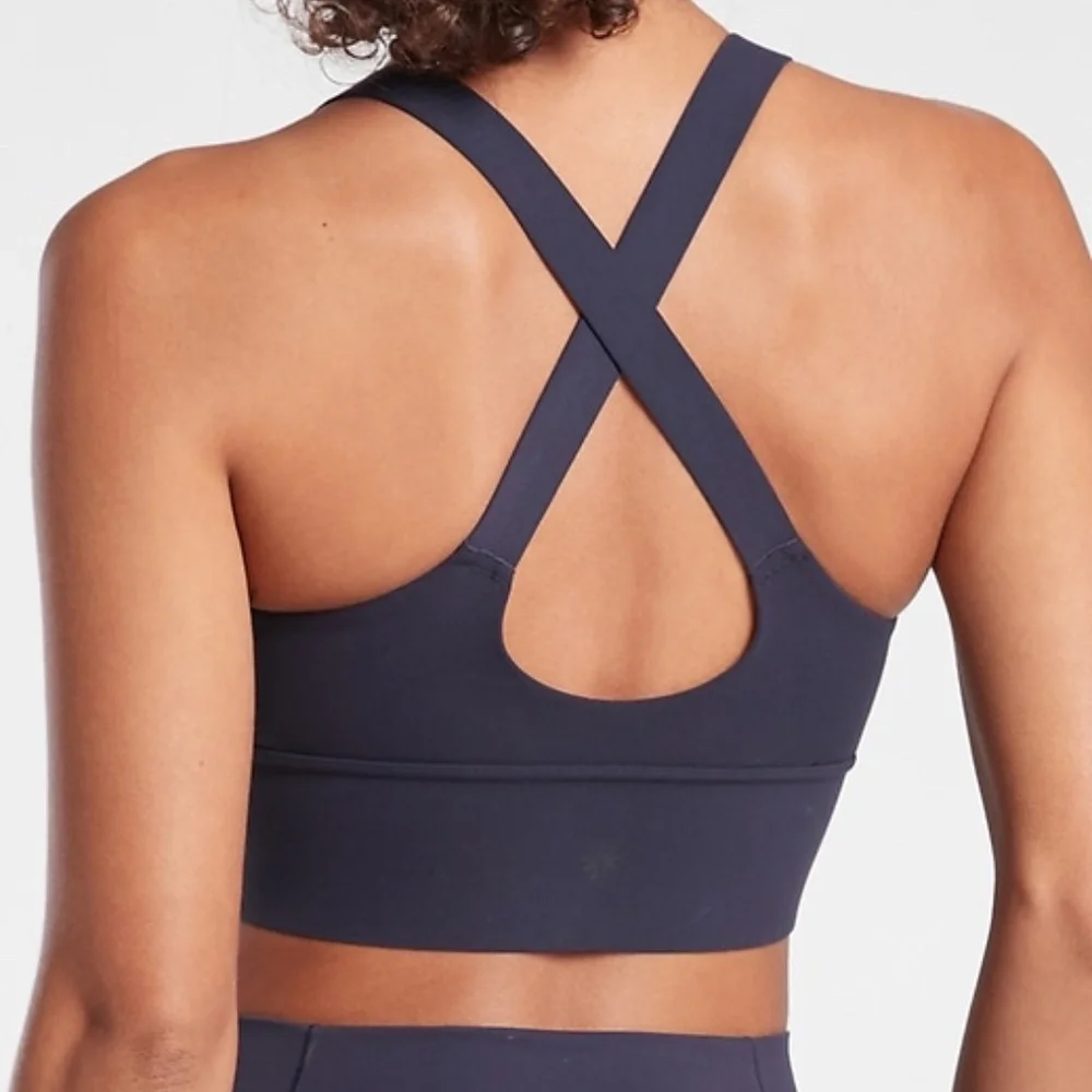 Athleta Warrior Longline Bra in Powervita - Picture 3 of 8
